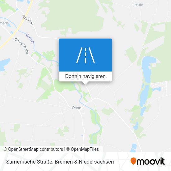 Samernsche Straße Karte
