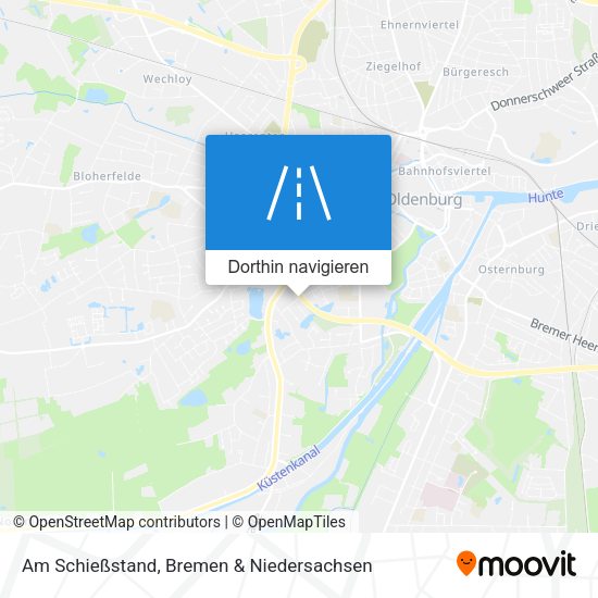 Am Schießstand Karte
