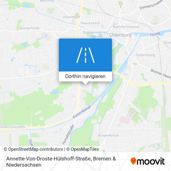 Annette-Von-Droste-Hülshoff-Straße Karte