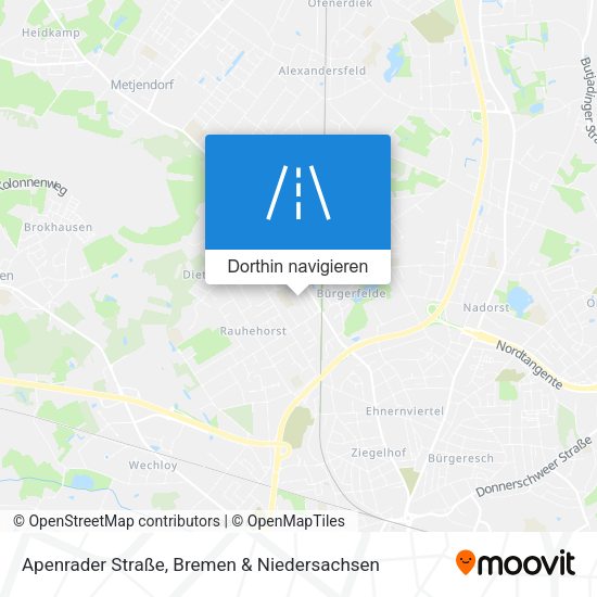 Apenrader Straße Karte