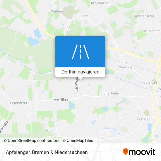 Apfelanger Karte