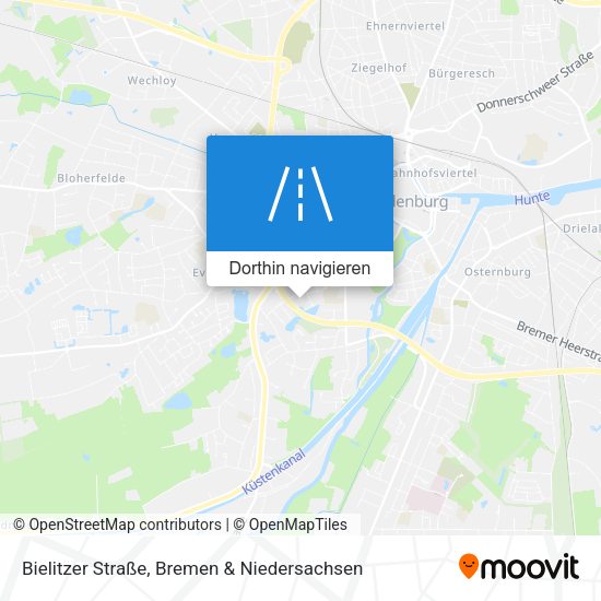 Bielitzer Straße Karte