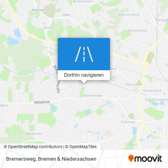 Bremersweg Karte