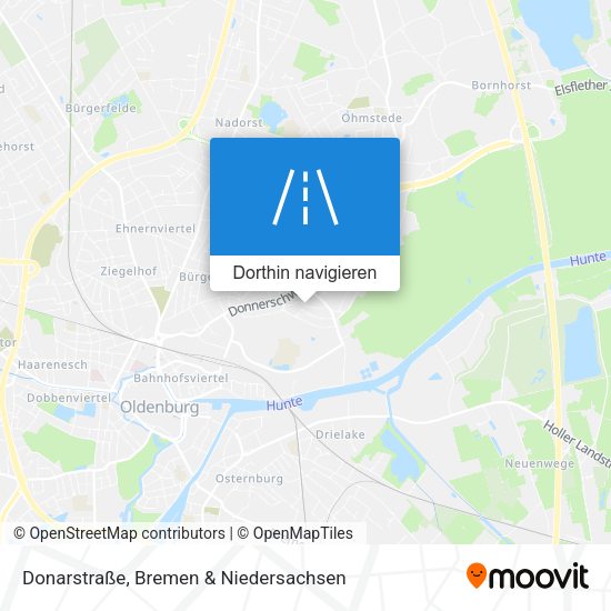 Donarstraße Karte