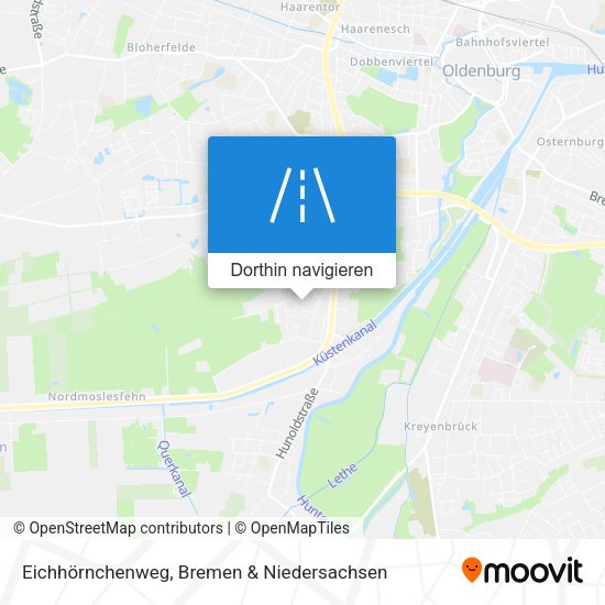 Eichhörnchenweg Karte