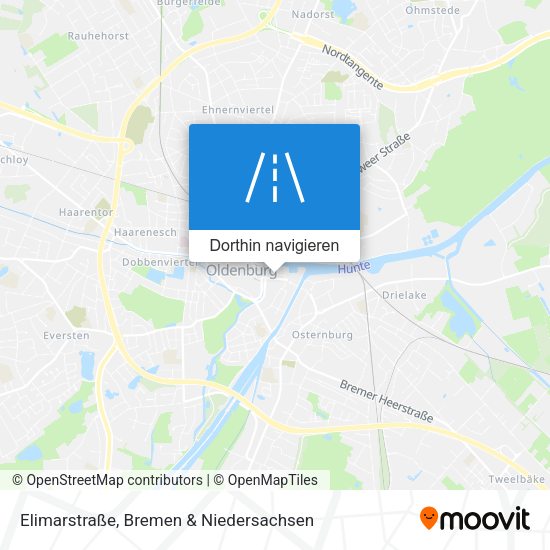 Elimarstraße Karte