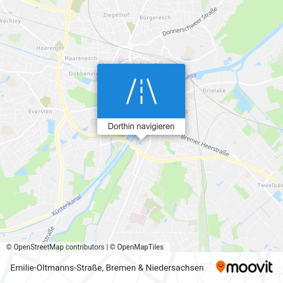 Emilie-Oltmanns-Straße Karte