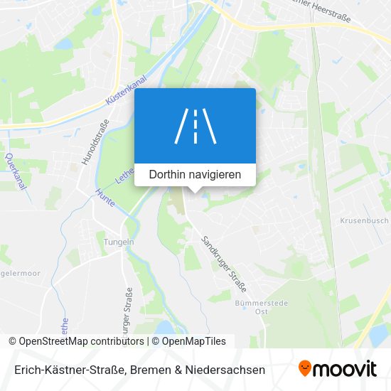 Erich-Kästner-Straße Karte