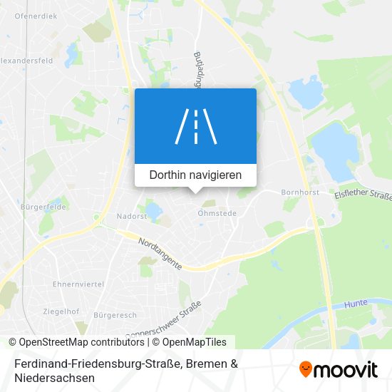 Ferdinand-Friedensburg-Straße Karte