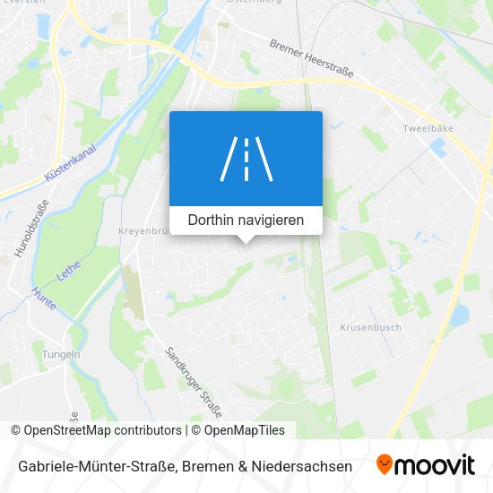 Gabriele-Münter-Straße Karte