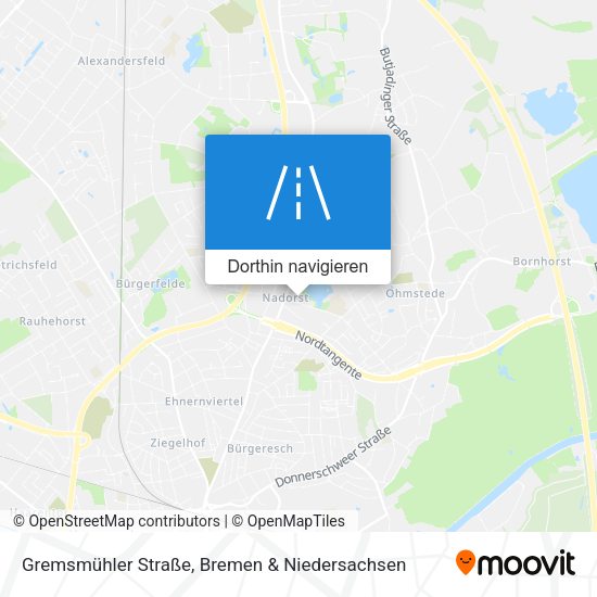 Gremsmühler Straße Karte
