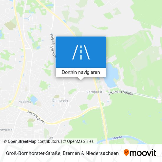 Groß-Bornhorster-Straße Karte