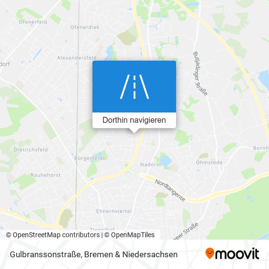 Gulbranssonstraße Karte