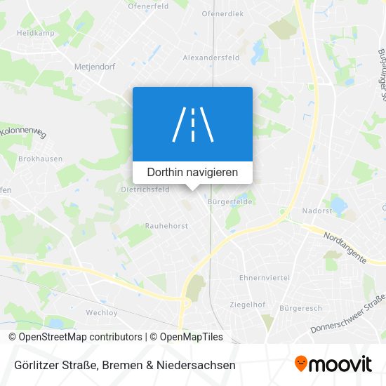 Görlitzer Straße Karte