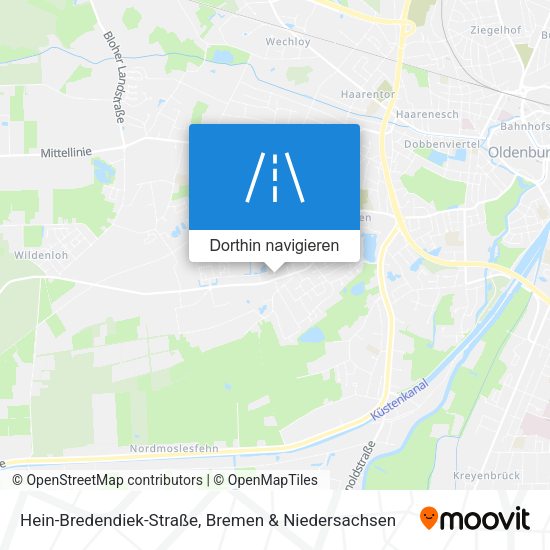 Hein-Bredendiek-Straße Karte