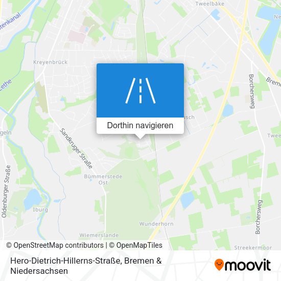 Hero-Dietrich-Hillerns-Straße Karte