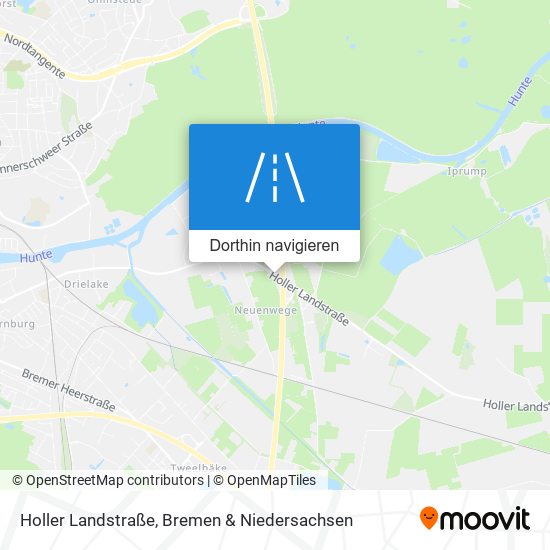 Holler Landstraße Karte