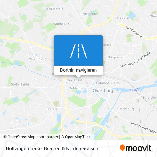 Holtzingerstraße Karte