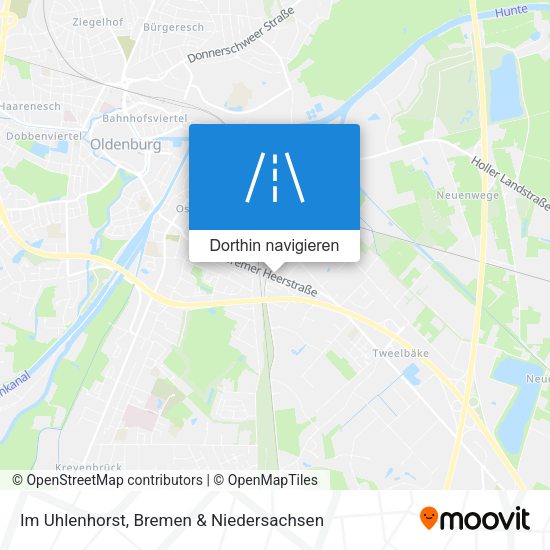 Im Uhlenhorst Karte