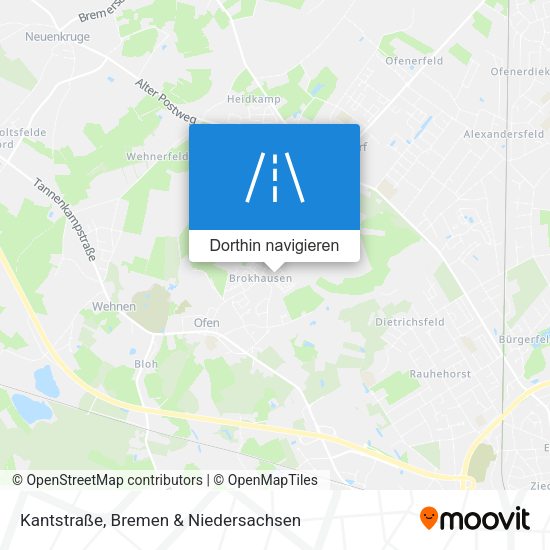 Kantstraße Karte