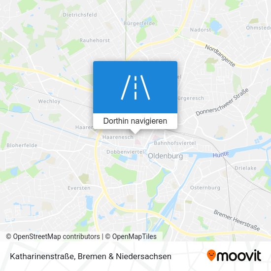 Katharinenstraße Karte
