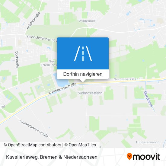Kavallerieweg Karte