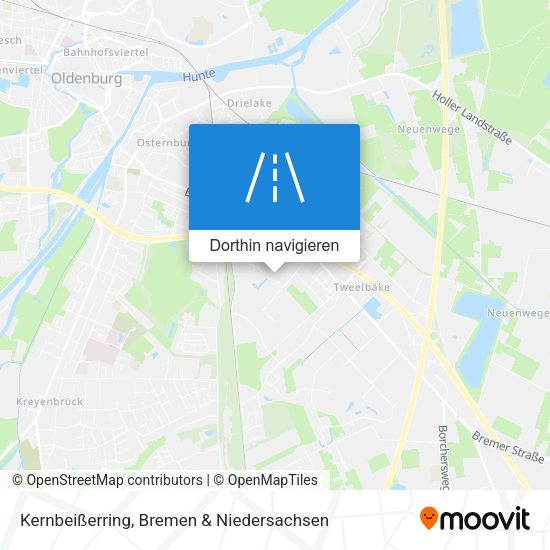 Kernbeißerring Karte