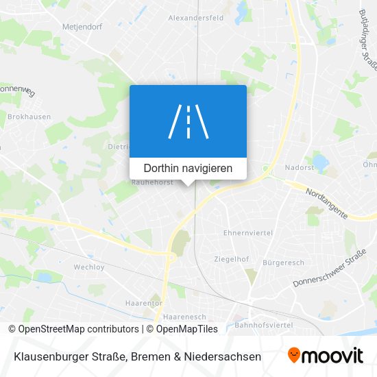 Klausenburger Straße Karte