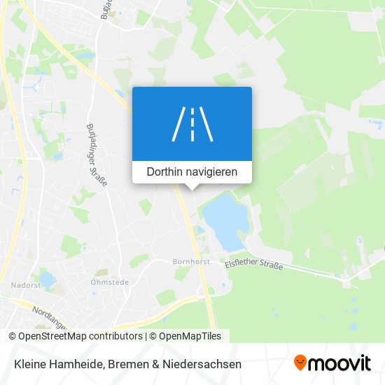 Kleine Hamheide Karte
