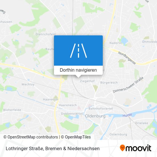 Lothringer Straße Karte