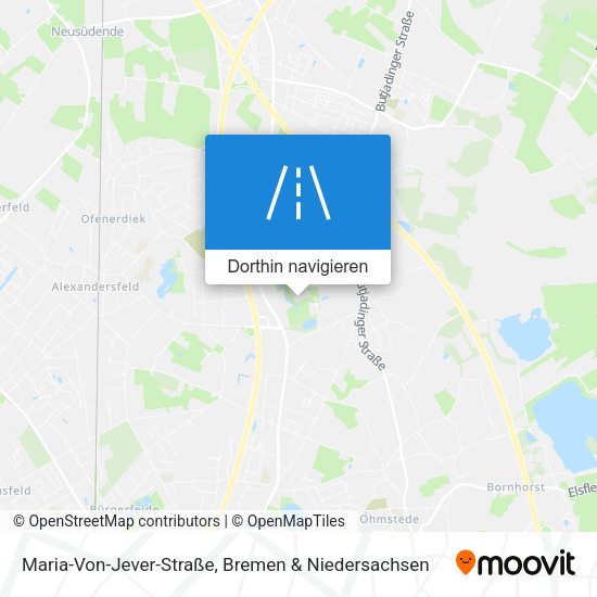 Maria-Von-Jever-Straße Karte