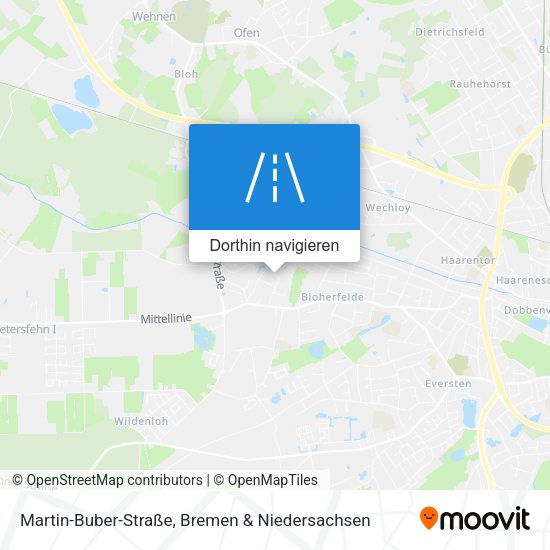 Martin-Buber-Straße Karte