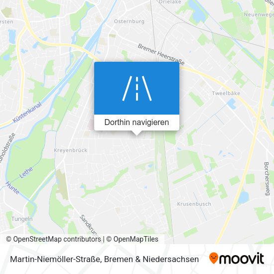 Martin-Niemöller-Straße Karte
