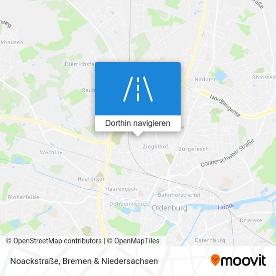 Noackstraße Karte