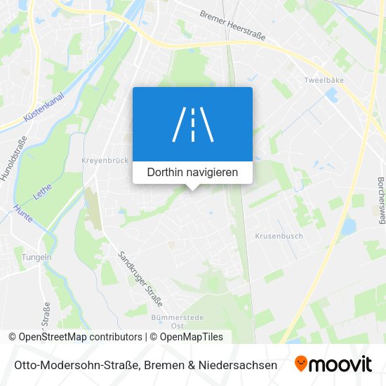 Otto-Modersohn-Straße Karte