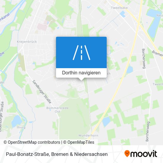 Paul-Bonatz-Straße Karte