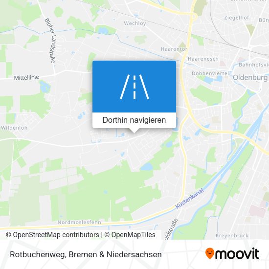 Rotbuchenweg Karte