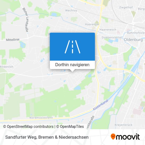 Sandfurter Weg Karte