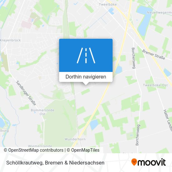Schöllkrautweg Karte