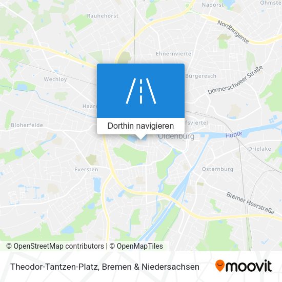 Theodor-Tantzen-Platz Karte