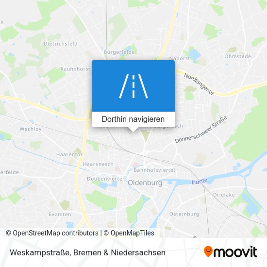 Weskampstraße Karte