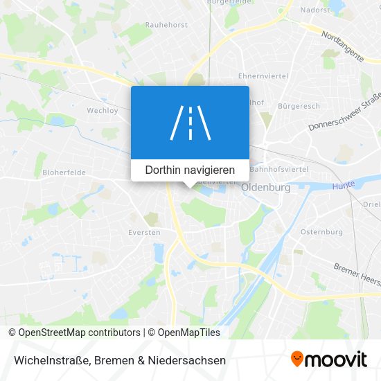 Wichelnstraße Karte