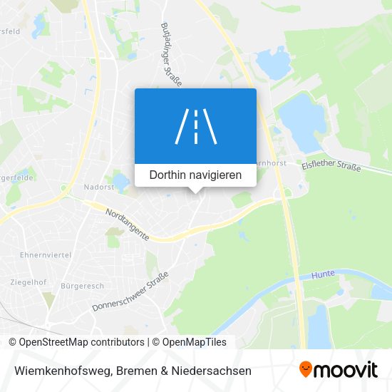 Wiemkenhofsweg Karte