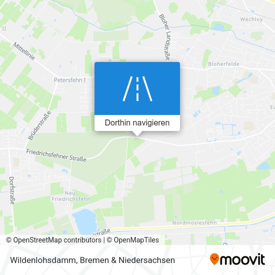 Wildenlohsdamm Karte