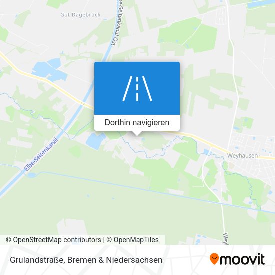 Grulandstraße Karte