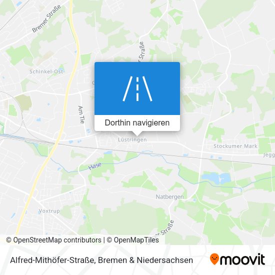 Alfred-Mithöfer-Straße Karte