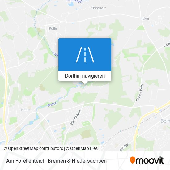 Am Forellenteich Karte