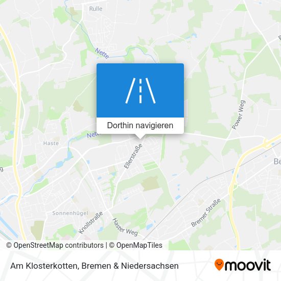 Am Klosterkotten Karte