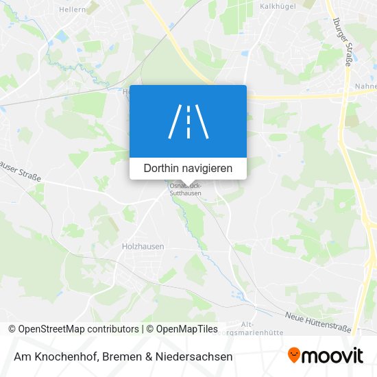 Am Knochenhof Karte