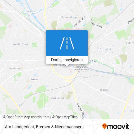 Am Landgericht Karte